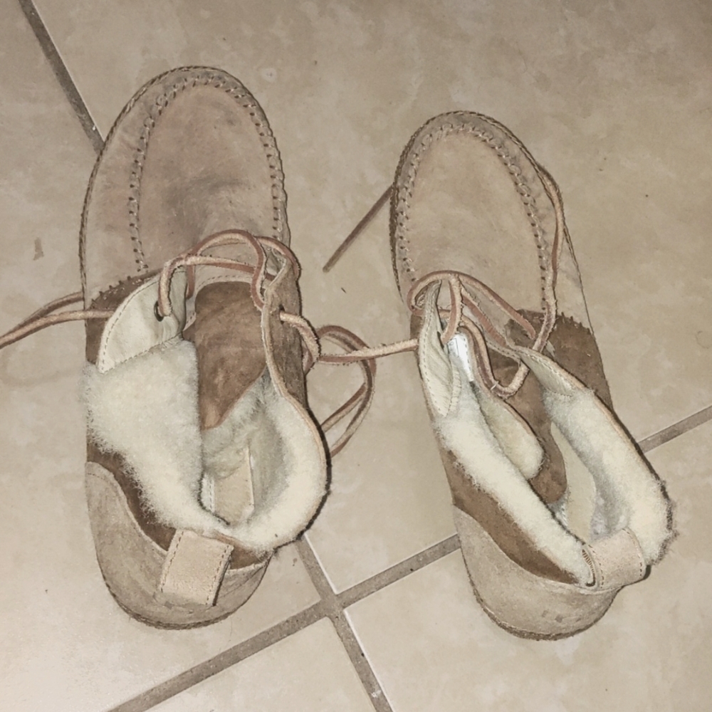 UGG moccasin booties ...